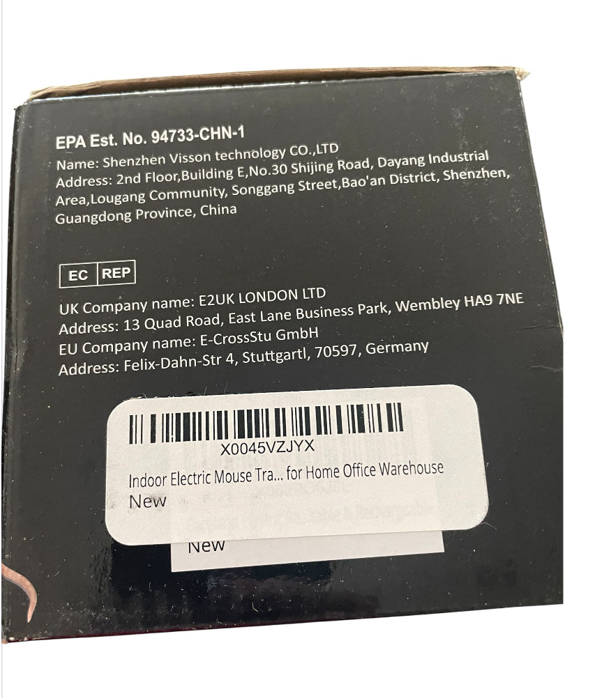 “Rat Zapper" electronic rodent killer.