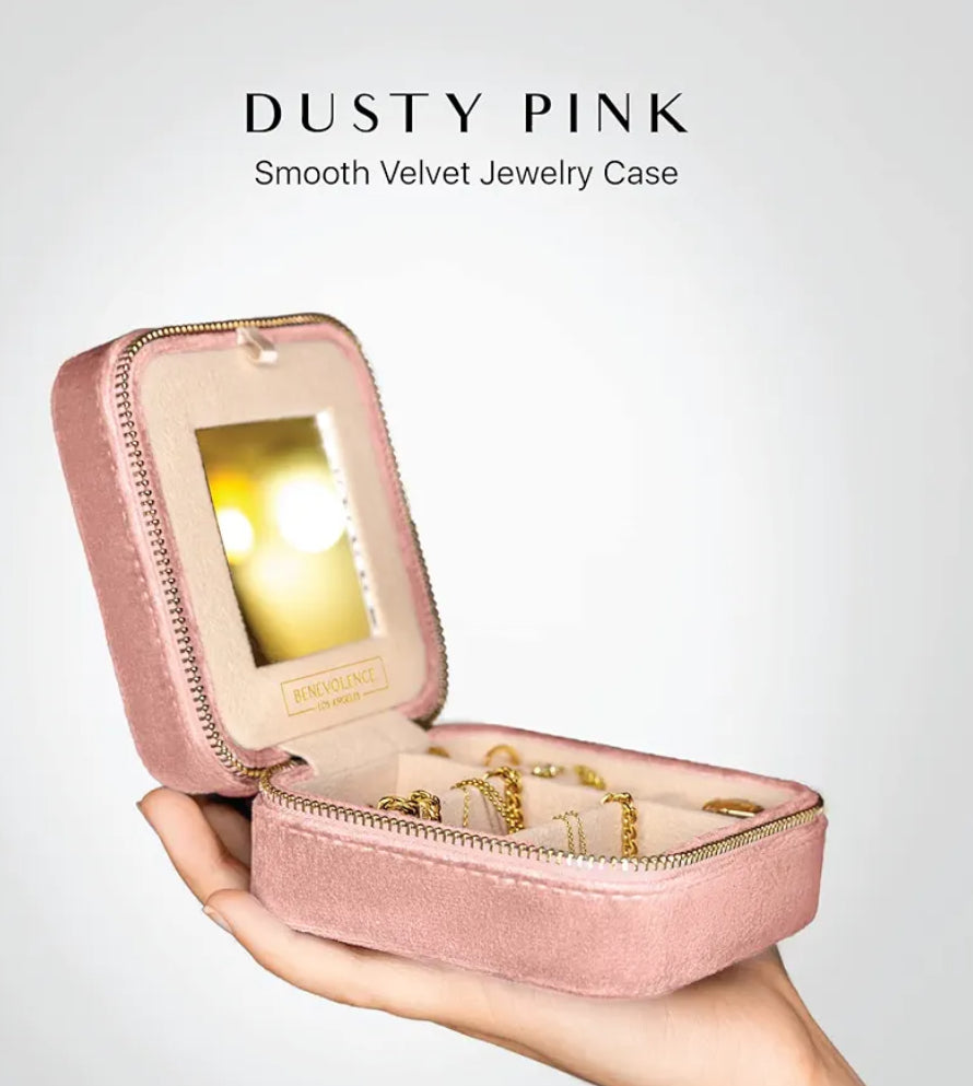 Benevolence LA Plush Velvet Jewelry Box