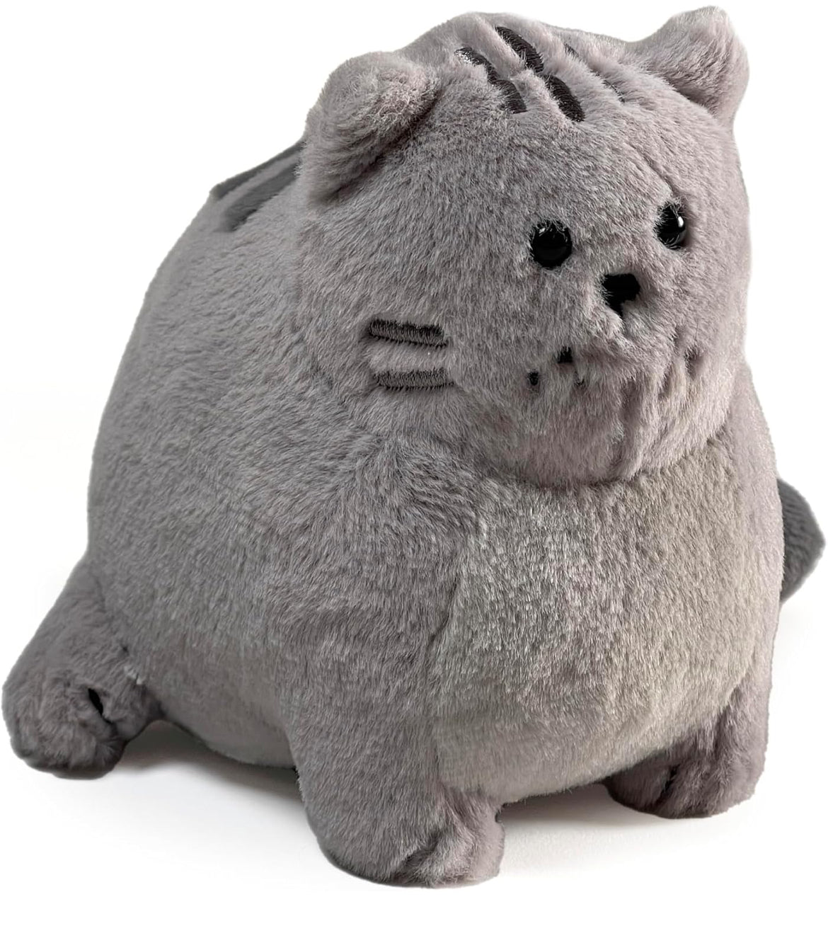 Kitty Cat Stuffed Animal Plushie, Mini Kitten Cute Soft Plush (Tabby)