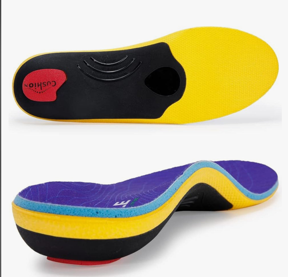 VALSOLE Heavy Duty Arch Support Insoles