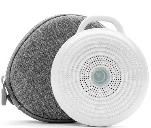 Yogasleep Rohm Portable White Noise Machine and Travel Case bundle