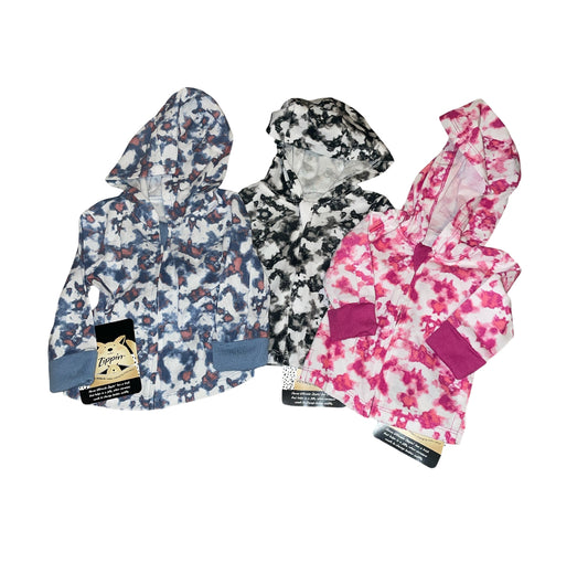 Hanes Zippin Baby Knit Lightweight Full-Zip Hooded Jacket (3 pack)