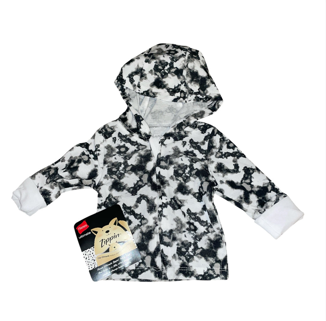 Hanes Zippin Baby Knit Lightweight Full-Zip Hooded Jacket (3 pack)