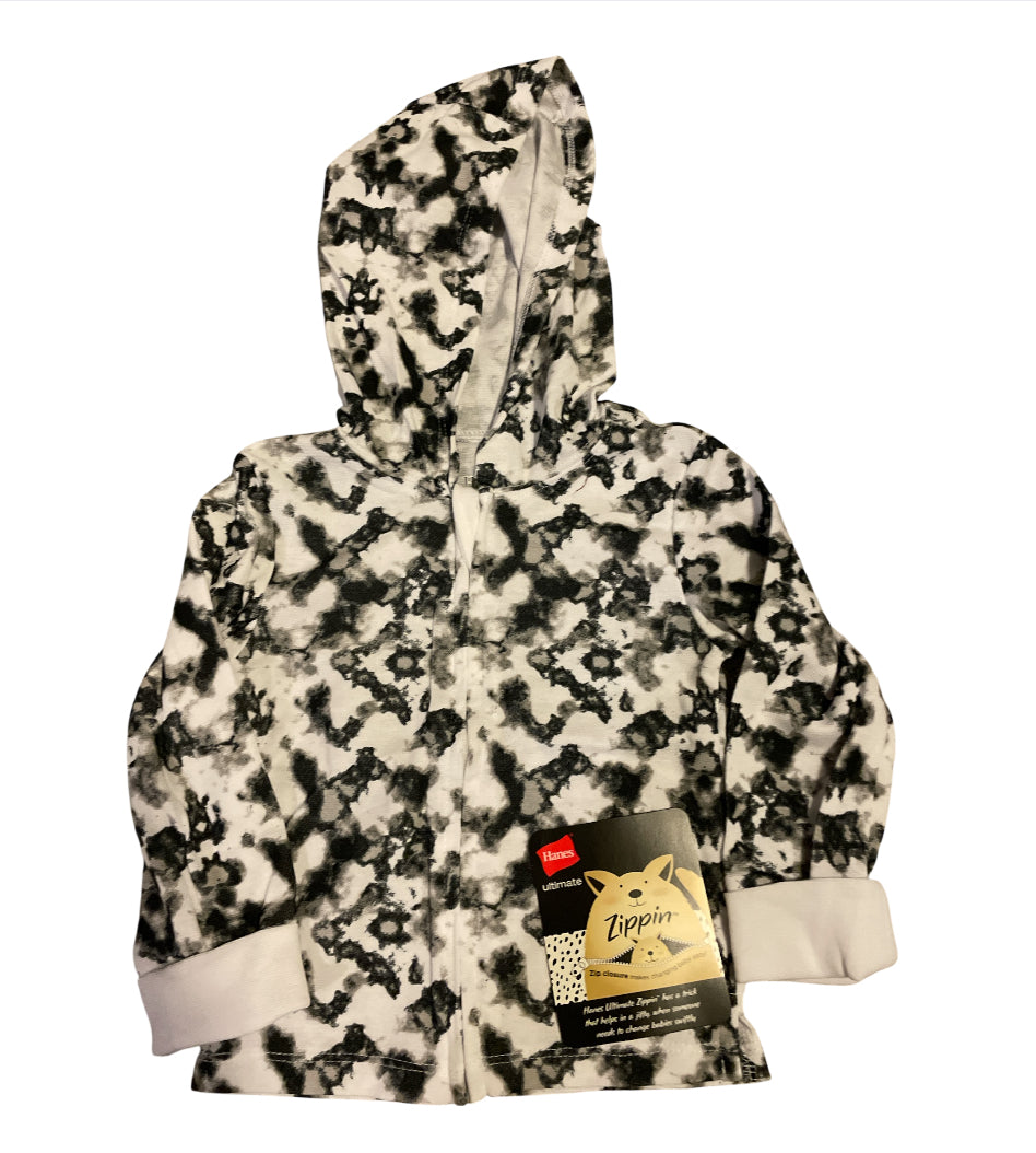 Hanes Zippin Baby Knit Lightweight Full-Zip Hooded Jacket (4 pack)