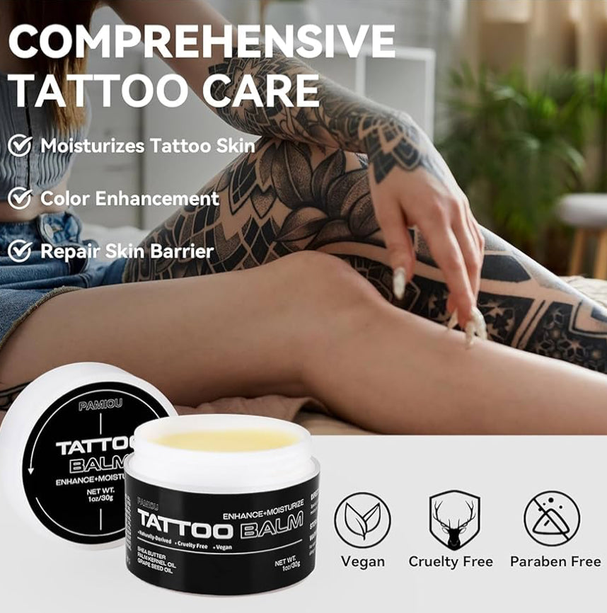 Tattoo Aftercare Balm Petroleum Free, Fragrance Free - 1.06oz