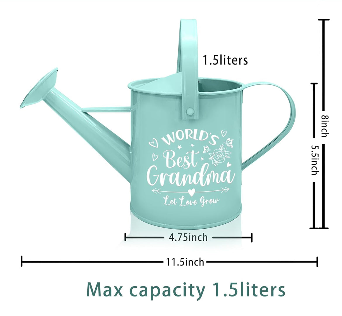World’s Best Grandma Metal Watering Can
