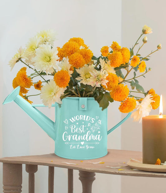 World’s Best Grandma Metal Watering Can