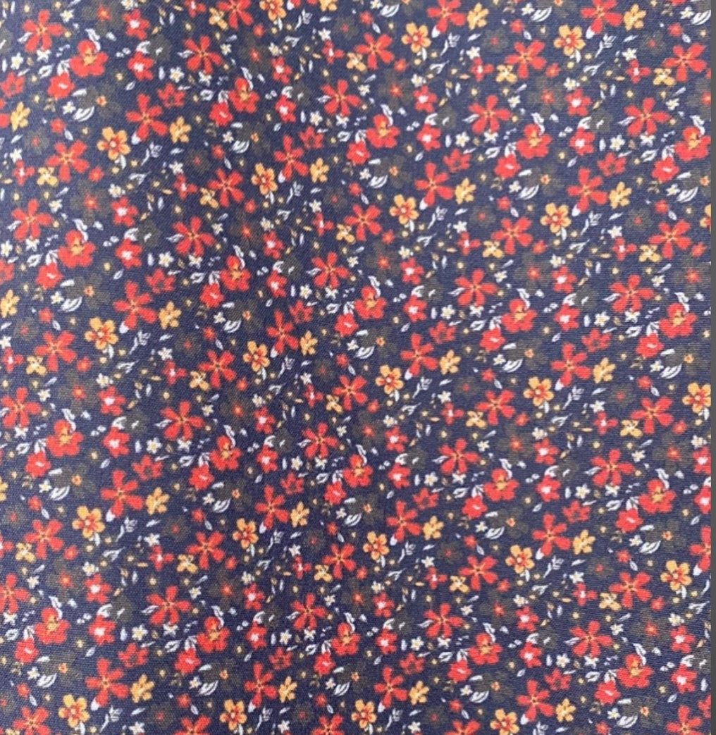 Society Of Threads Red Floral Button Down (Medium)