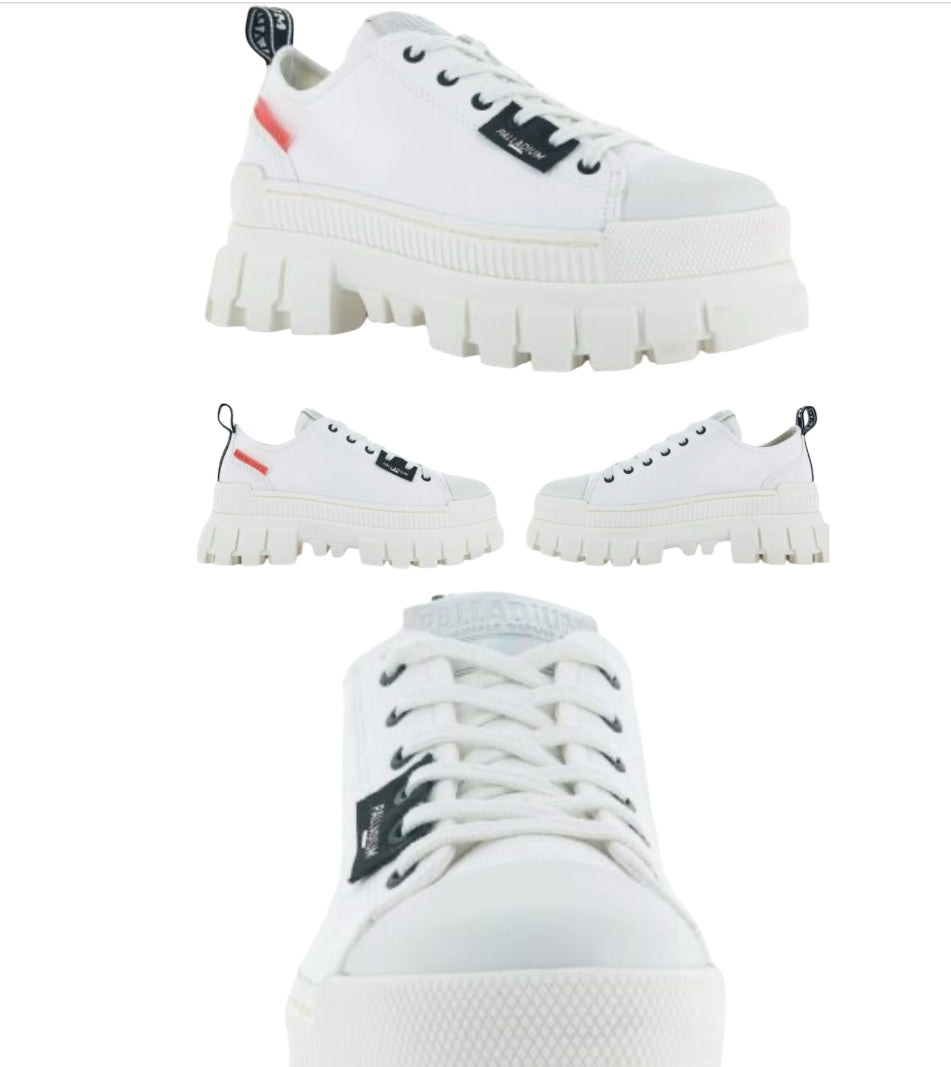 Palladium Revolt LO TX Star White Sneakers (10)