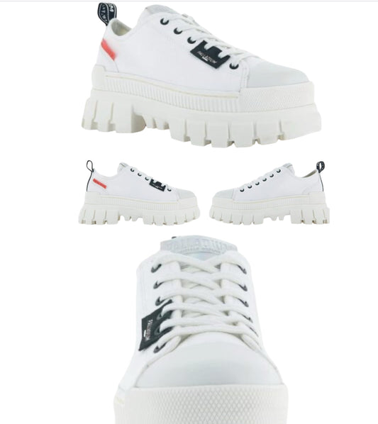 Palladium Revolt LO TX Star White Sneakers (10)