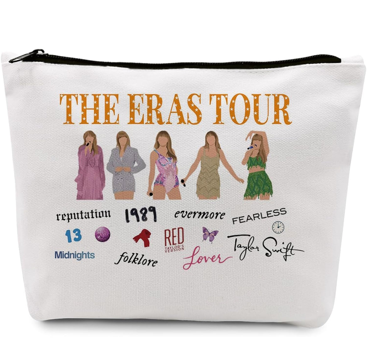 The Eras Tour Merch Travel Makeup Bag