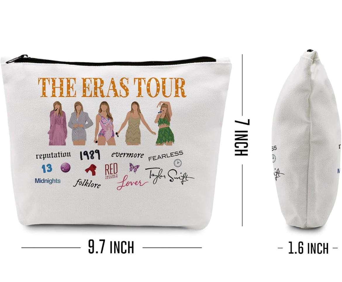 The Eras Tour Merch Travel Makeup Bag