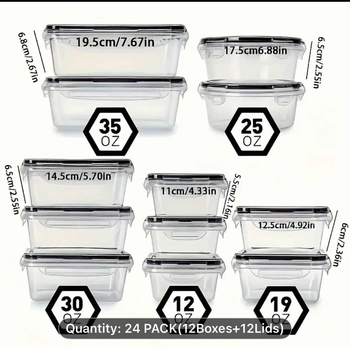 Food Storage Container Set