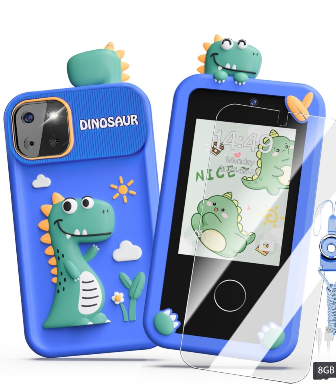 Luyiilo Kids Smart Phone With 2.8" Touchscreen