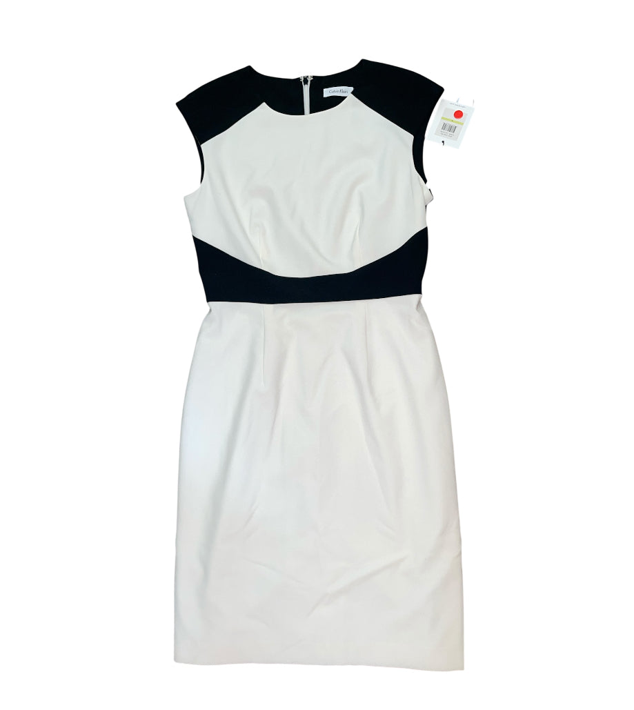 Calvin Klein Color Block Sheath Dress (4)