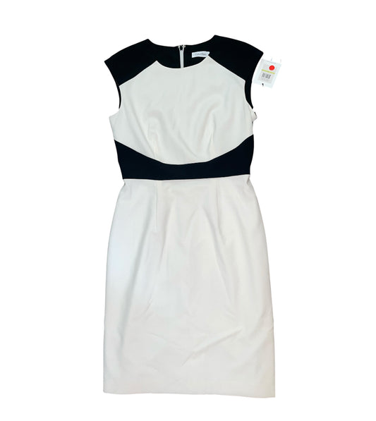 Calvin Klein Color Block Sheath Dress (4)