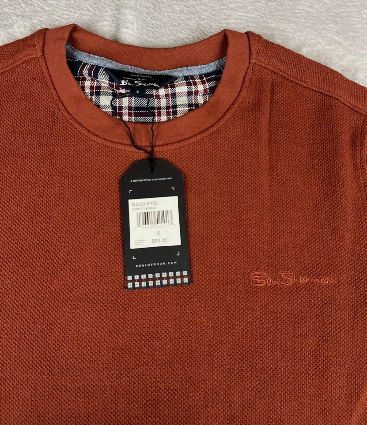 Ben Sherman Pullover Thermal Shirt (Medium)