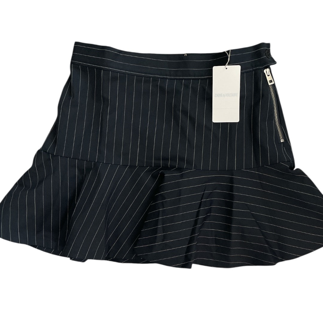 Zadig & Voltaire Joe Stripe Mini Skirt (6)