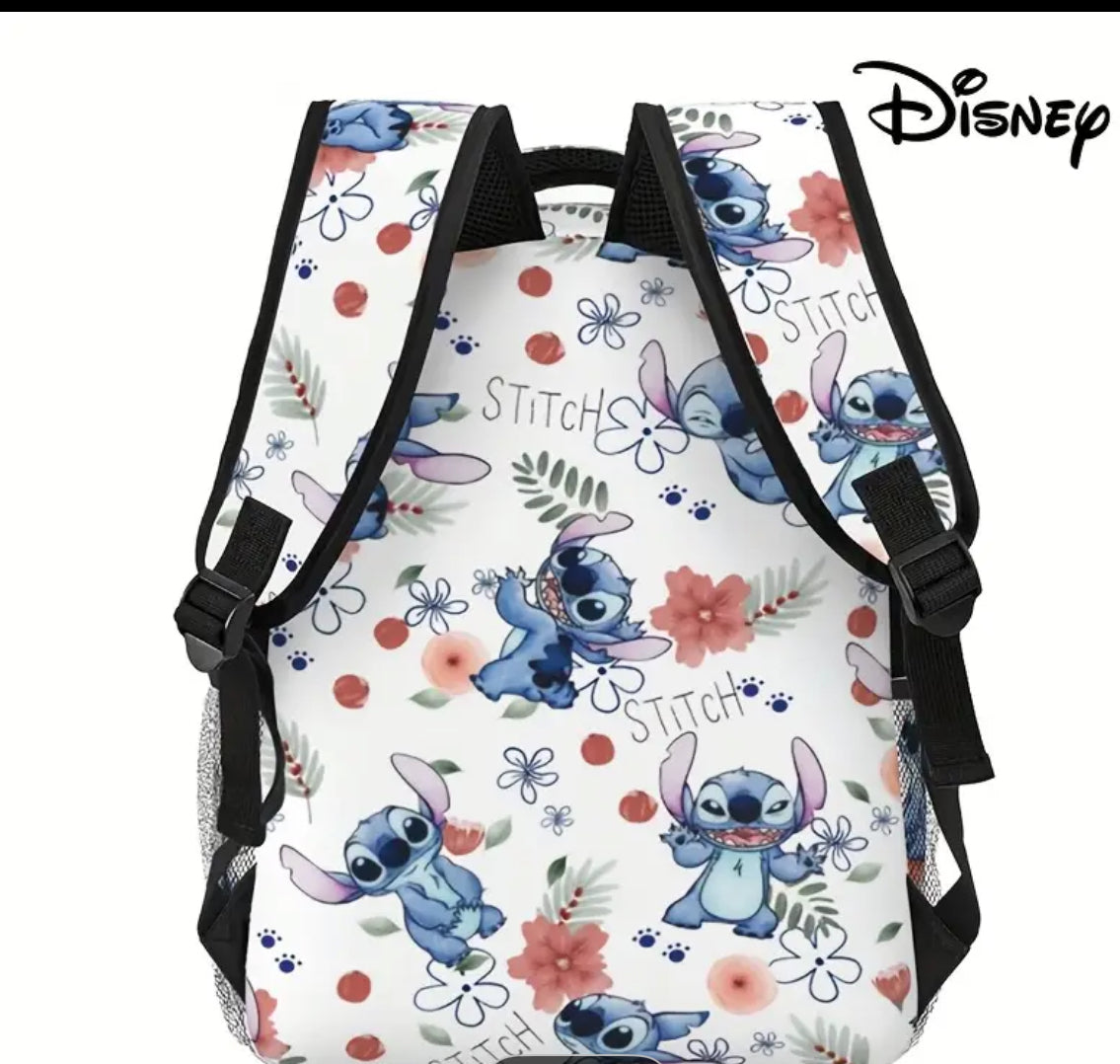 Disney Stitch & Angel Black Backpack