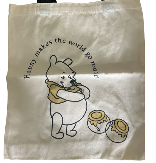 Pooh Honey Makes The World Go Round Canvas Tote