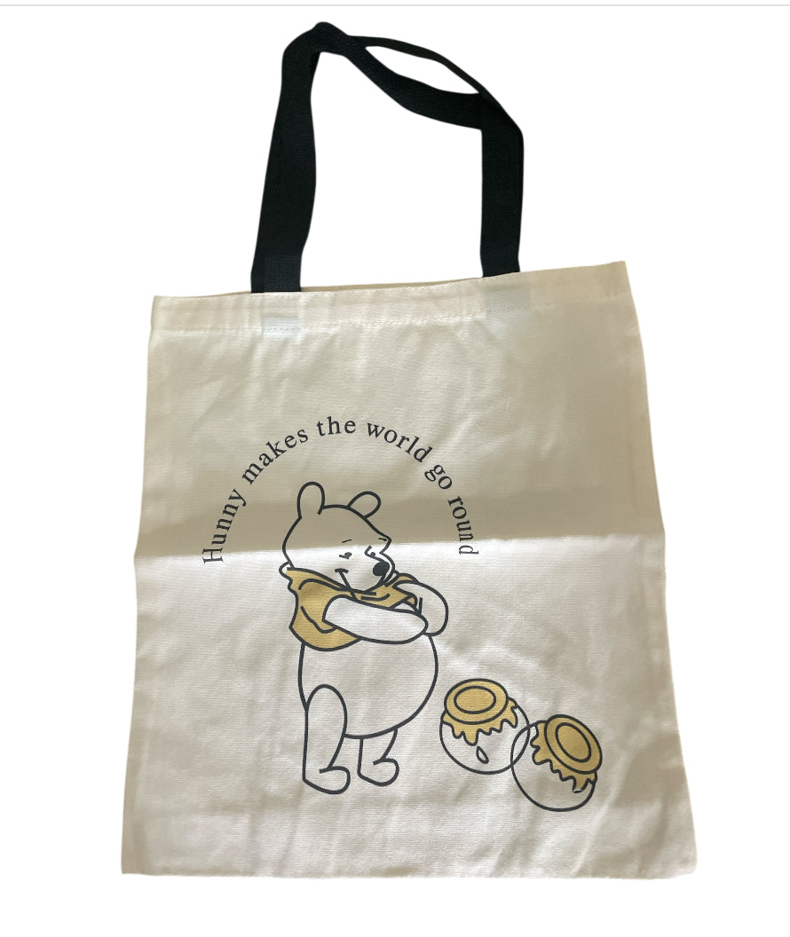 Pooh Honey Makes The World Go Round Canvas Tote