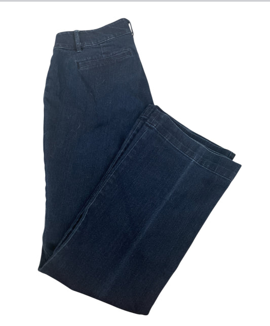 Ann Taylor Loft Curvy Denim Trouser (6)