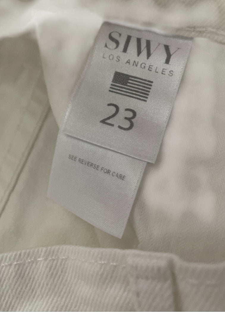 SIWY Delphi Straight Jeans in White Paradise (23)