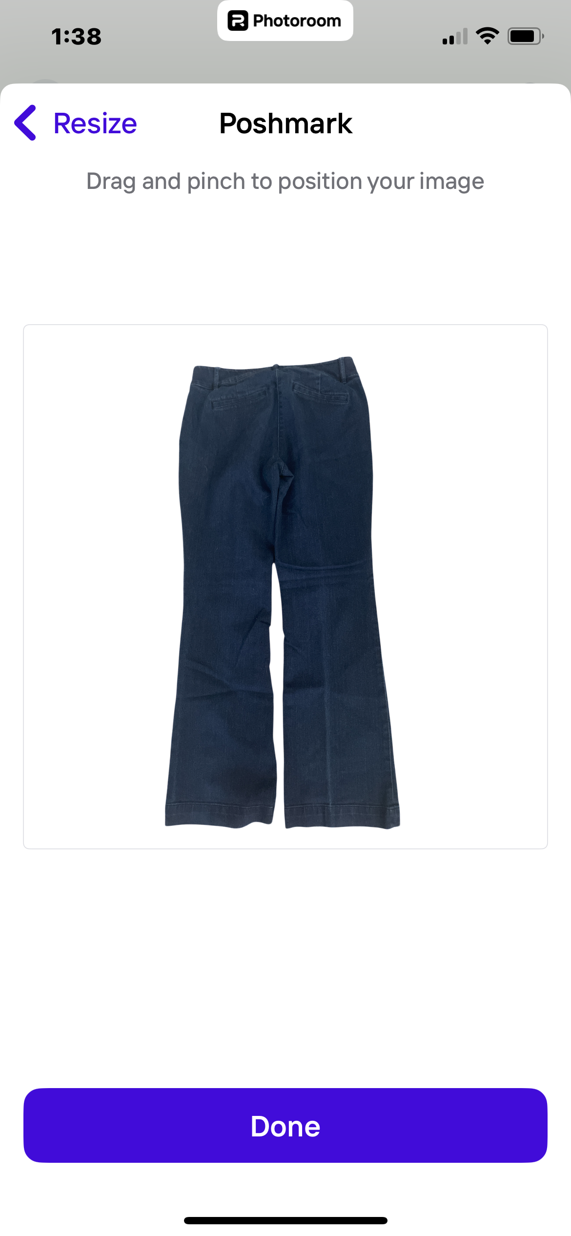 Ann Taylor Loft Curvy Denim Trouser (6)