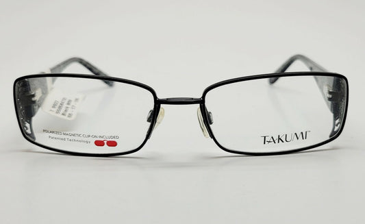 Takumi EasyClip T9922 Black 90W Eyeglasses Frames
