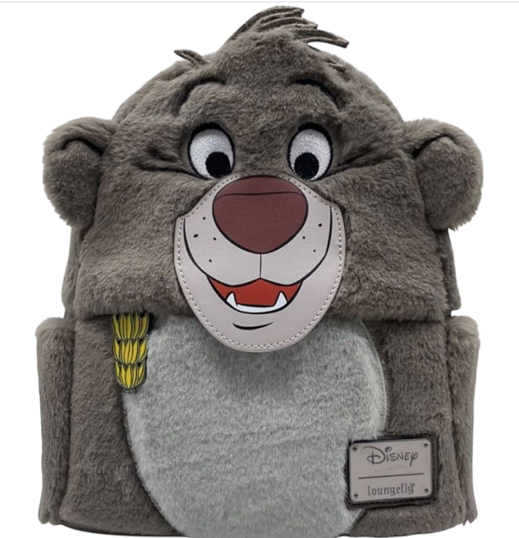Loungefly Disney Jungle Book Baloo Cosplay Mini Backpack