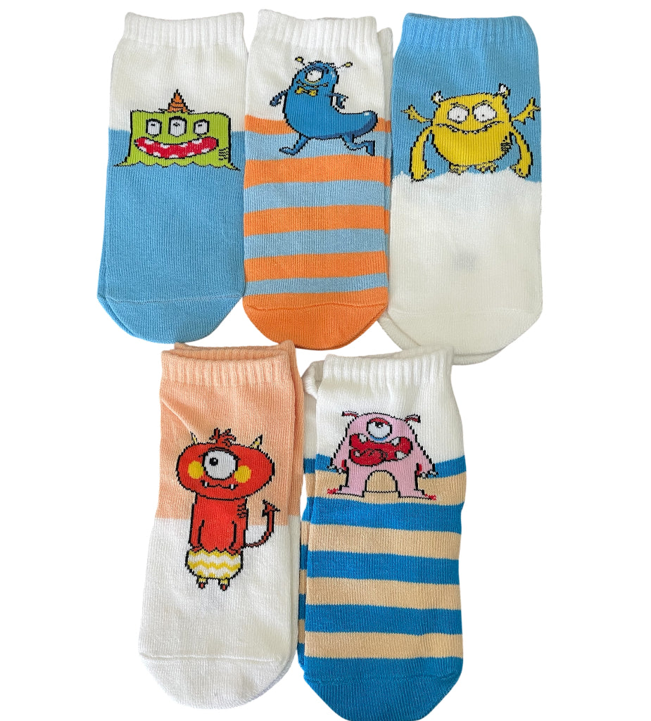 Love Lin Monster Ankle Socks