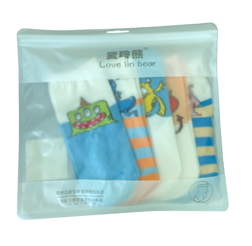 Love Lin Monster Ankle Socks