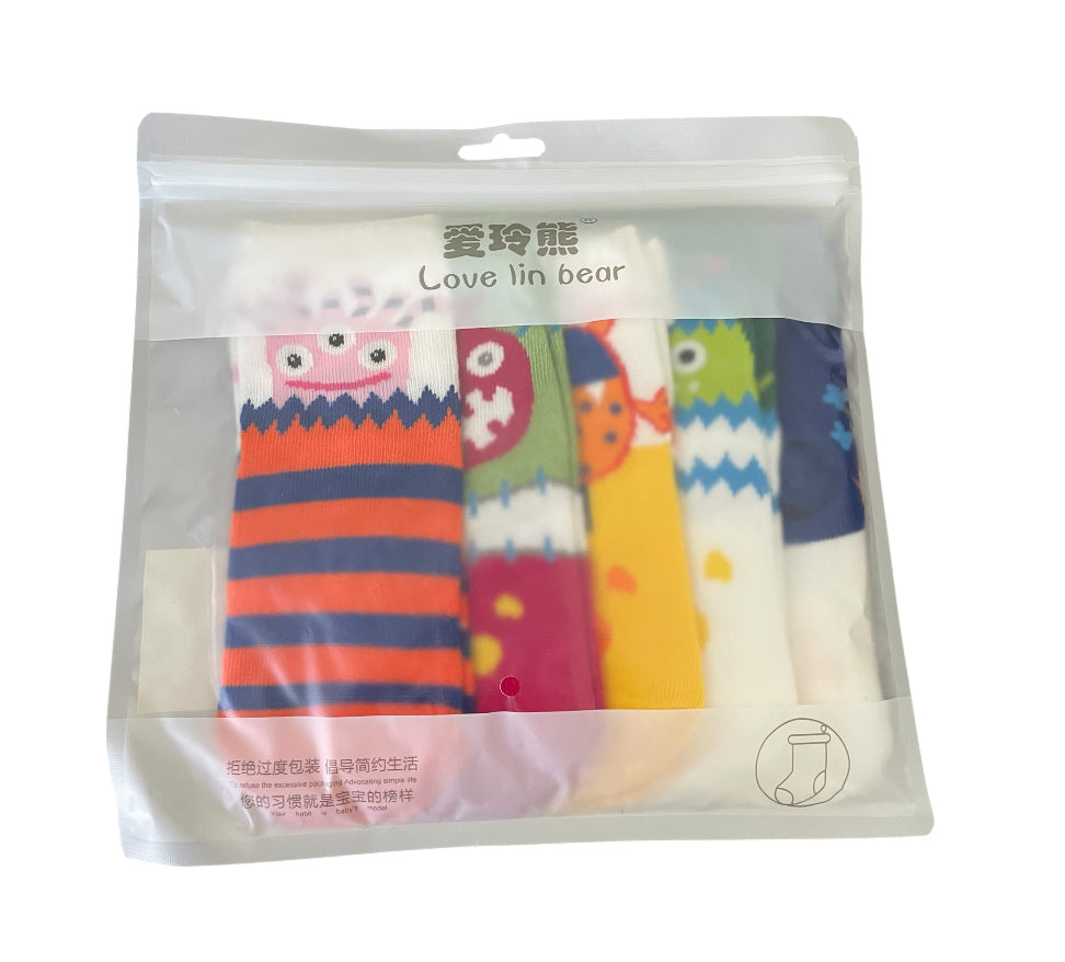 Love Lin Monster Ankle Socks
