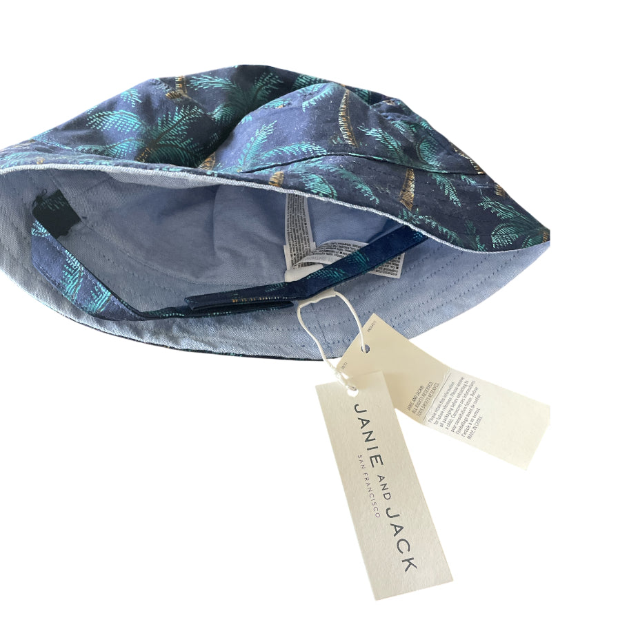 Janie and Jack palm tree print bucket hat