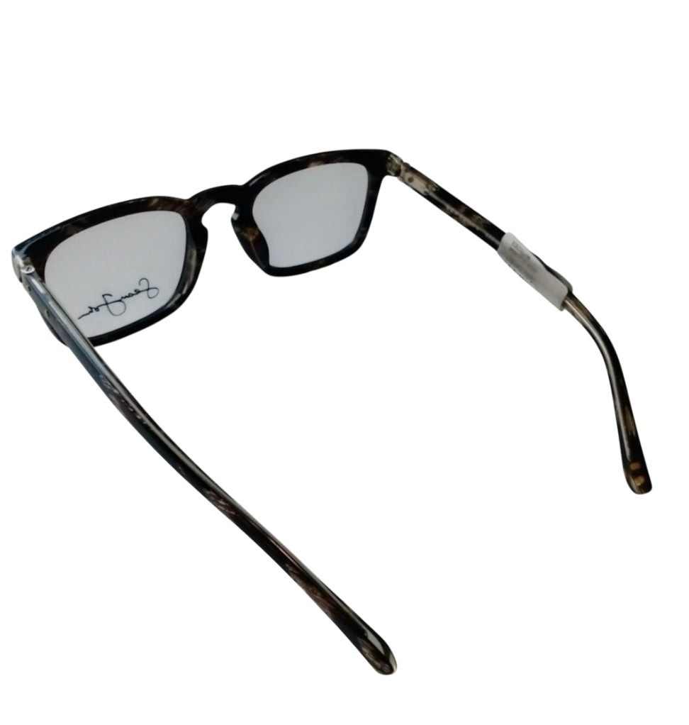 Sean John Black Marble Eyeglass Frames