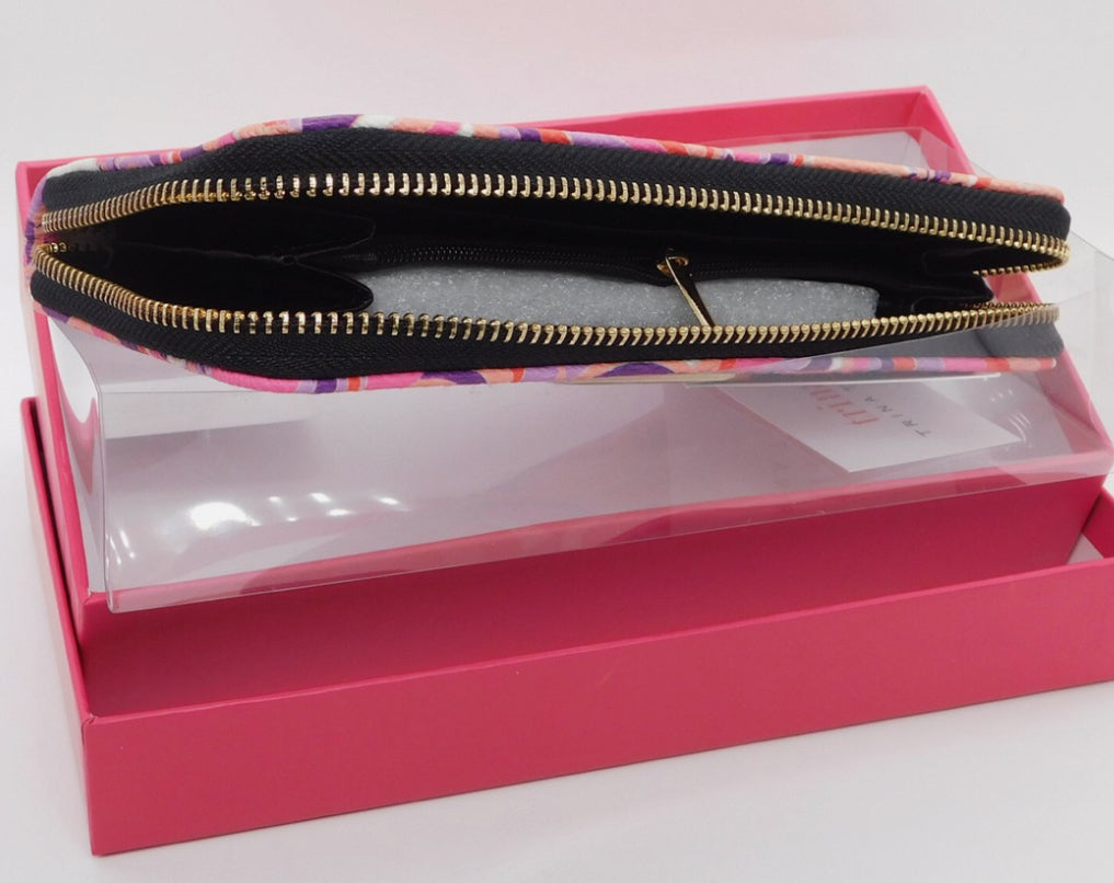TRINA TURK Pink Sea Anemone Wallet