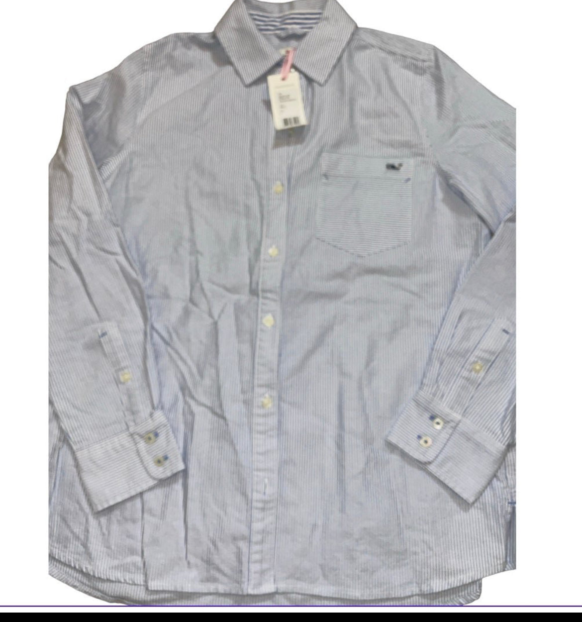 Vineyard Vines Oxford Striped Chillmark Button Down (6)