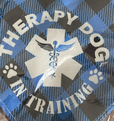 Therapy Dog in Training Dog Bandana