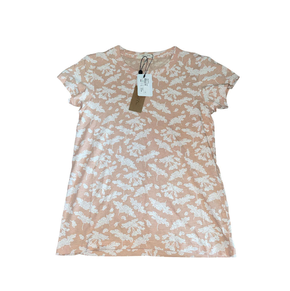 Rag & Bone All Over Summer Floral Jersey Tee (X-Small)