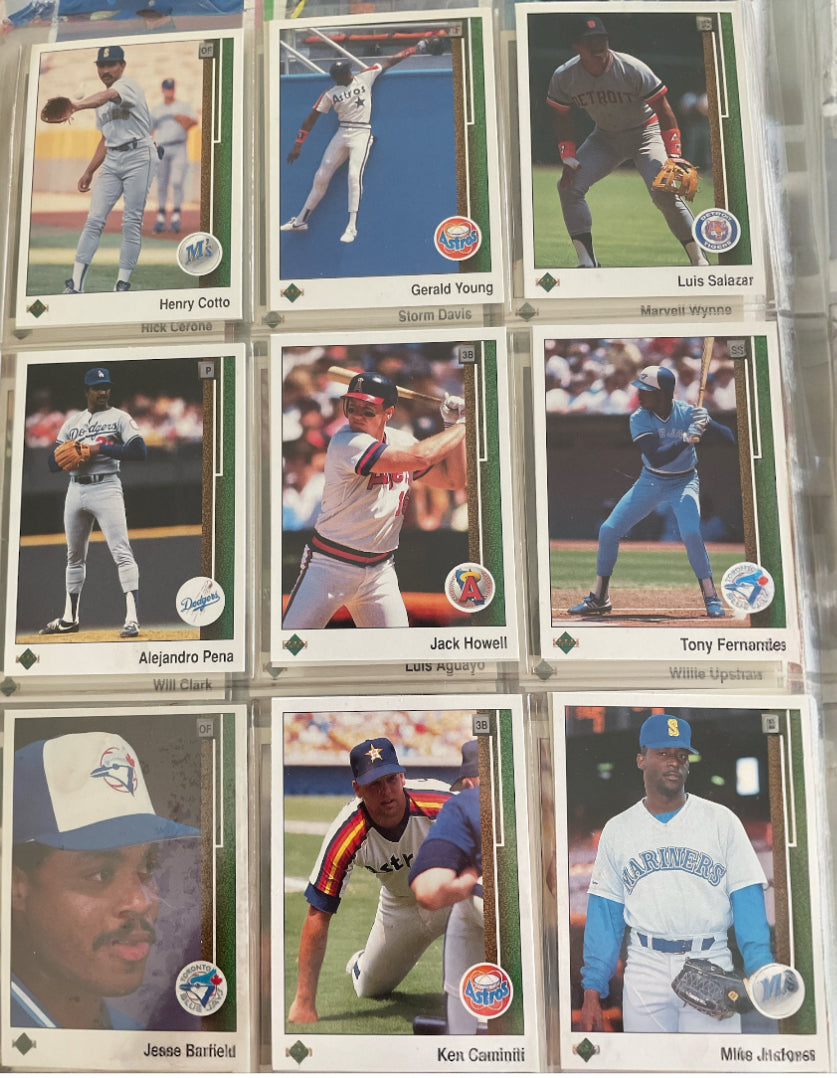 Baseball Trading Card Lot 90+ Cards
