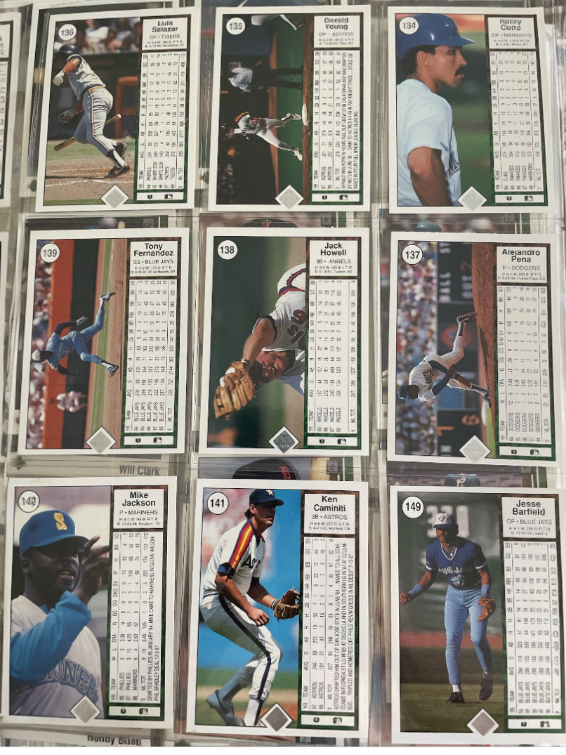 Baseball Trading Card Lot 90+ Cards