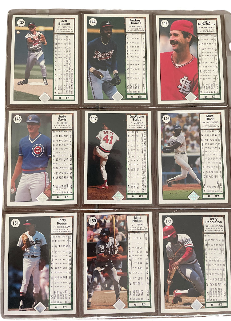 Baseball Trading Card Lot 90+ Cards