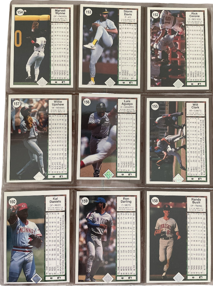 Baseball Trading Card Lot 90+ Cards
