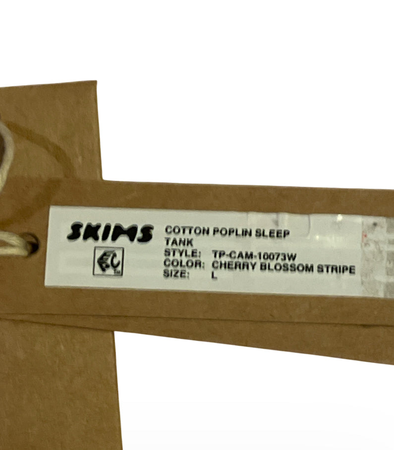 Skims Cotton Poplin Sleep Cami (Large)