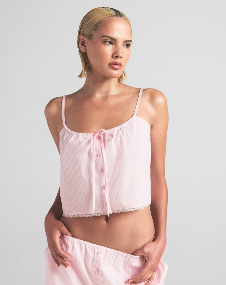 Skims Cotton Poplin Sleep Cami (Large)