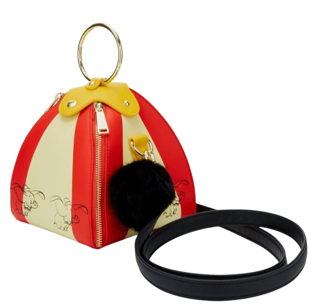 Loungefly Disney Dumbo Circus Tent Crossbody Bag