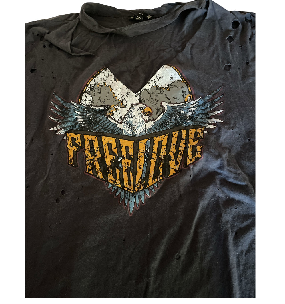 IRIS Los Angeles Freelove Distressed Tee (1x)