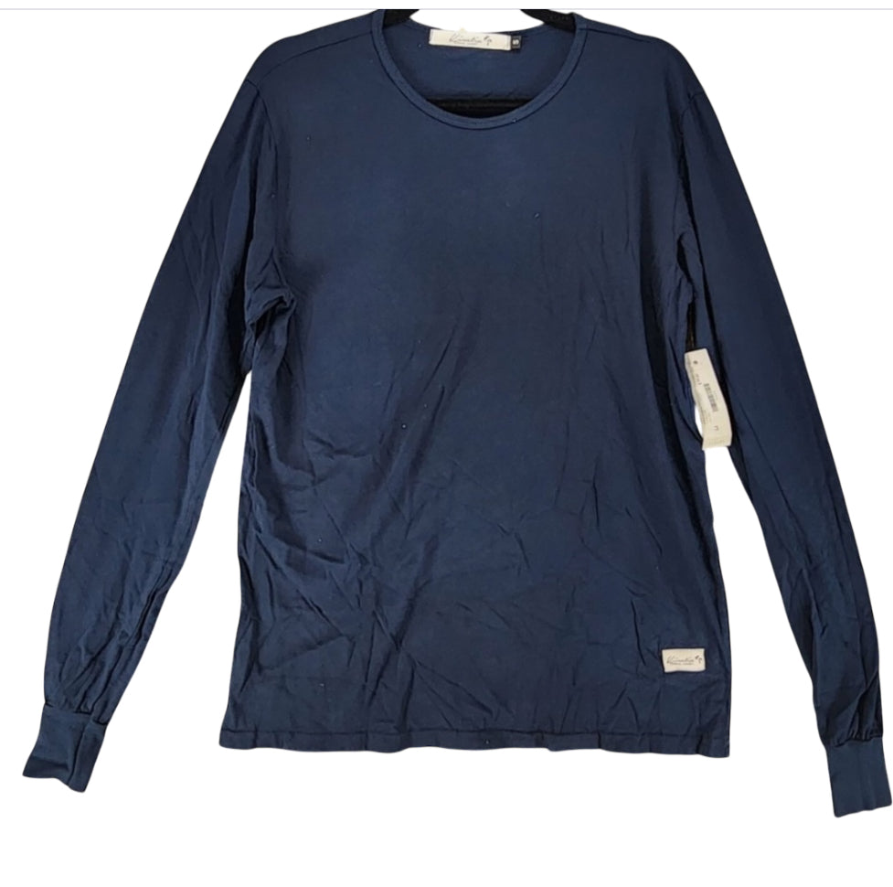 Kinetix Navy Heather Long Sleeve Tee (Small)