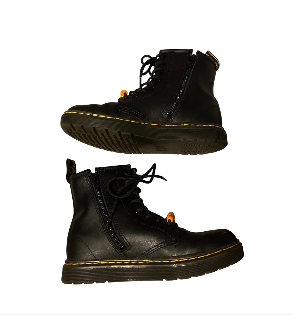 Dr. Martens Combat Boots featuring Beaded Lace Decorations (3)