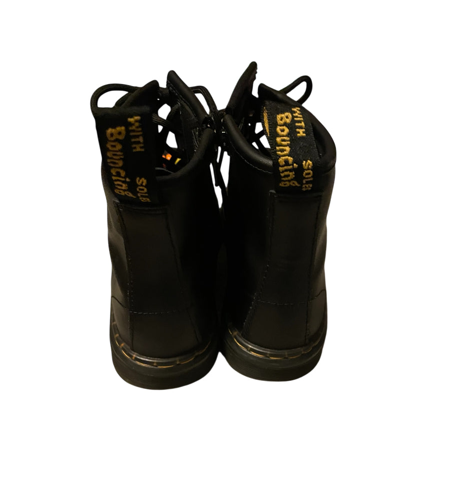 Dr. Martens Combat Boots featuring Beaded Lace Decorations (3)